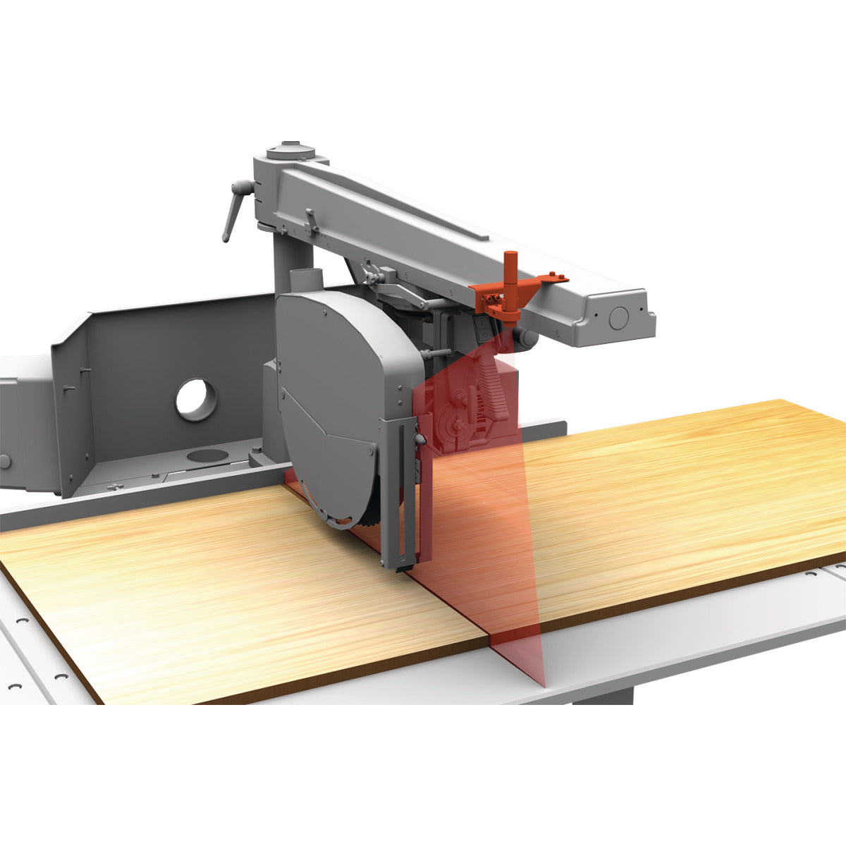 Holzkraft Schnittlinienlaser mit Anbausatz - Art. 5660000