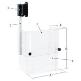 BERNARDO Schutzeinrichtunge für Bohrmaschine – Modell Verstellbare Schutzeinrichtung PTR-C, Gr. 1
