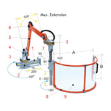 BERNARDO Schutzeinrichtunge für Fräsmaschine – Modell PFR 01/300/..