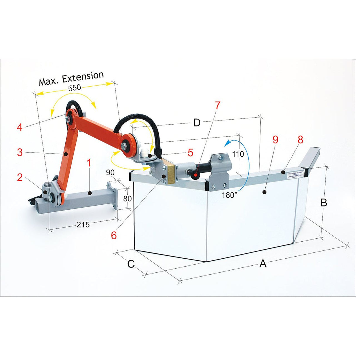 BERNARDO Schutzeinrichtunge für Fräsmaschine – Modell PFR 03/625/..