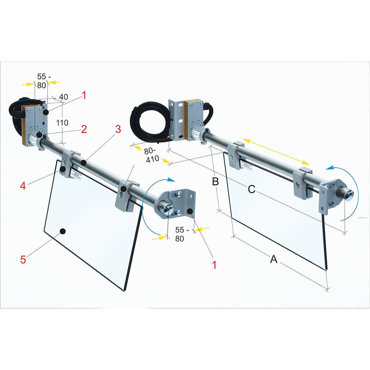 BERNARDO Schutzeinrichtunge für Fräsmaschine – Modell PFR 10/420