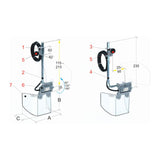 BERNARDO Schutzeinrichtunge für Bohrmaschine – Modell PTR 11/140