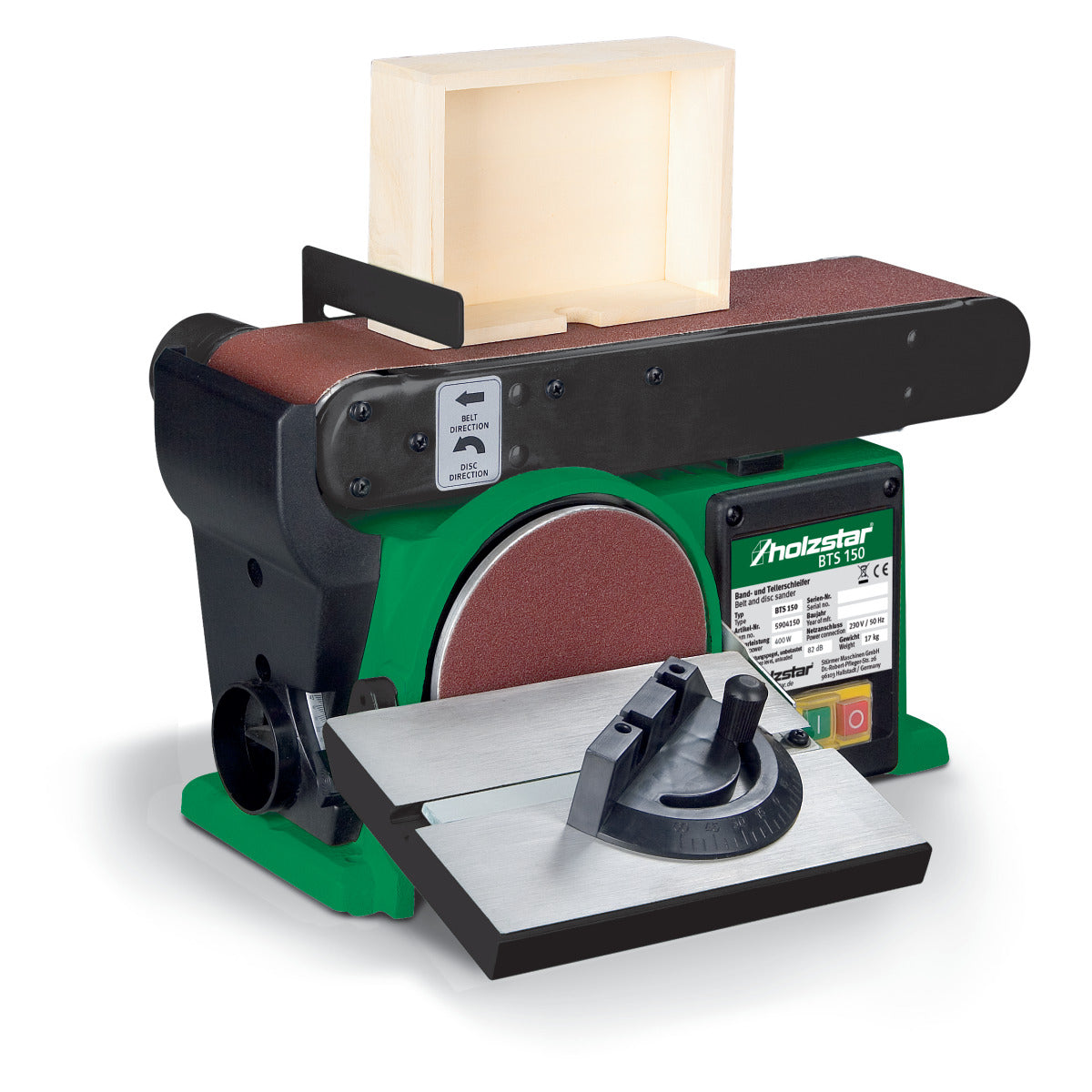 Holzstar Band- und Tellerschleifmaschine BTS 150 - Art. 5904150