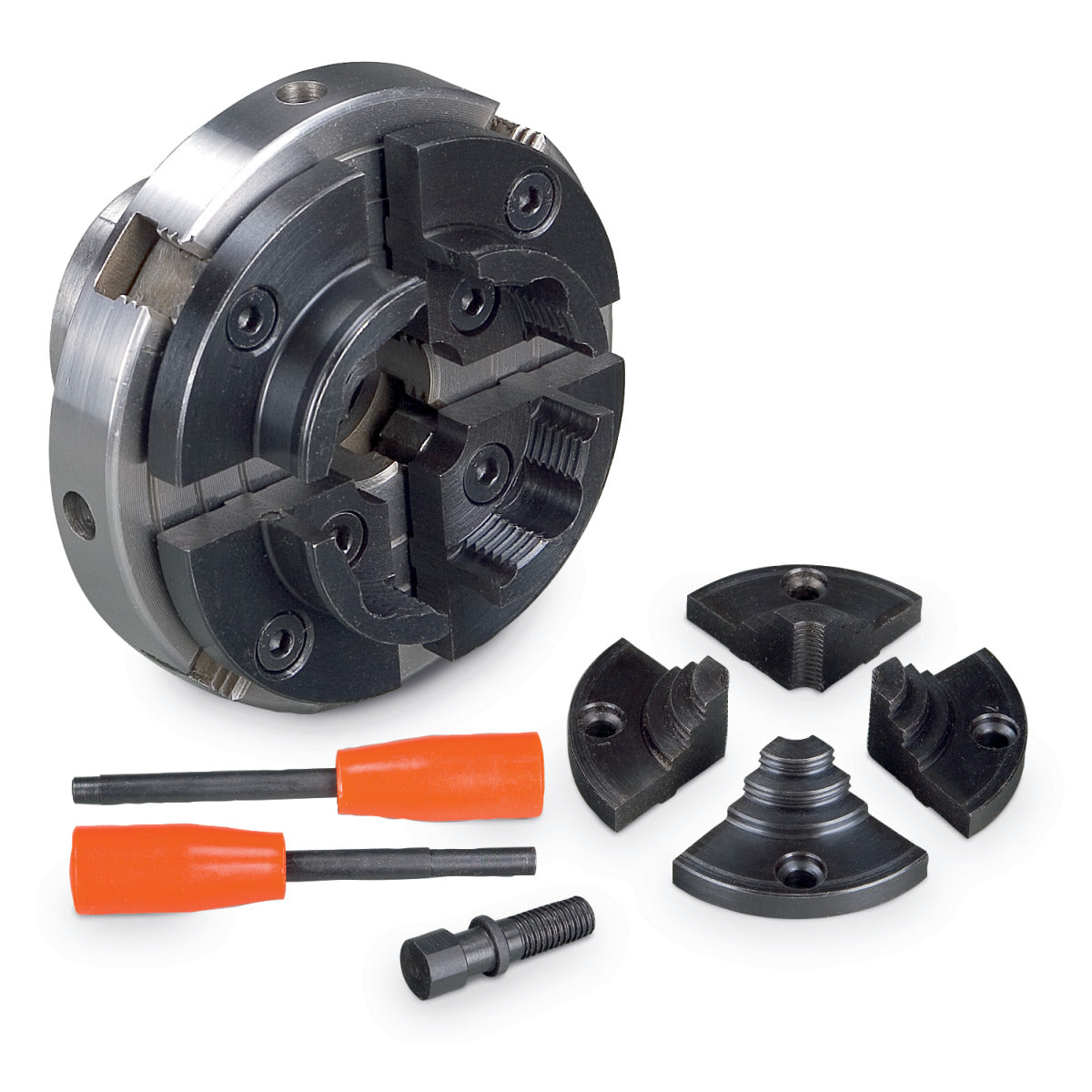 Holzstar Vier-Backenfutter Ø 100 mm M33 x 3,5, Set 2 - Art. 5931023