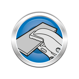 KING TONY Profi-Werkzeuge - Punkt-Gripzange - 254 mm  Nickel-finish 603110