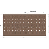 Holzkraft Lochrasterarbeitsplatte Buche-Multiplex, 1600 x 790 mm - Art. 5193310
