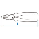 KING TONY Profi-Werkzeuge - Kombizange "Heavy Duty " - 225 mm 611209