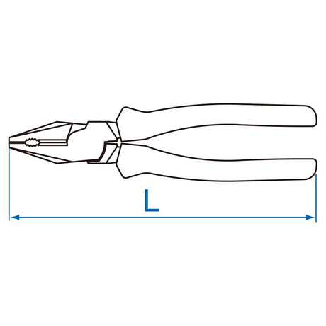 KING TONY Profi-Werkzeuge - Kombizange "Heavy Duty " - 225 mm 611209