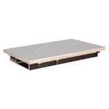 Holzkraft Tischoberteil 120x80/160x120 cm, HPL Lochrasterplatte Ø20 mm, mit Schubkasten - Art. 5194202