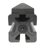Unicraft Auflageschiene mit Antirutschbelag mit 2 Klemmbolzen Ø 20 mm - Art. 6112006