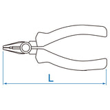 KING TONY Profi-Werkzeuge - Kombinationszange - 125 mm BLI611405