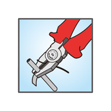 KING TONY Profi-Werkzeuge - Kombizange "bis 1000V isoliert" - 180 mm 611607A