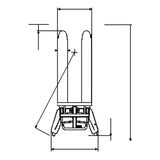 UNICRAFT Gabelhochhubwagen  GHHW 1000 – Ausführung 1 SM-6151016
