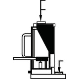 UNICRAFT Maschinenheber  MH 20 – Ausführung 1 SM-6190020