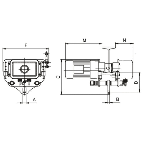UNICRAFT Elektrofahrwerk  EFW 2-1 – Variante 1 SM-6194320