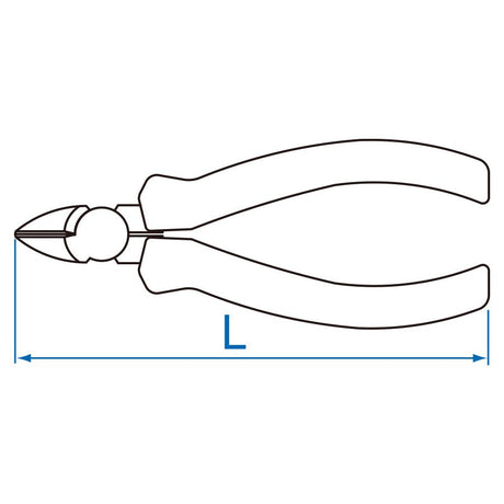 KING TONY Profi-Werkzeuge - Seitenschneider - 165 mm BLI621106