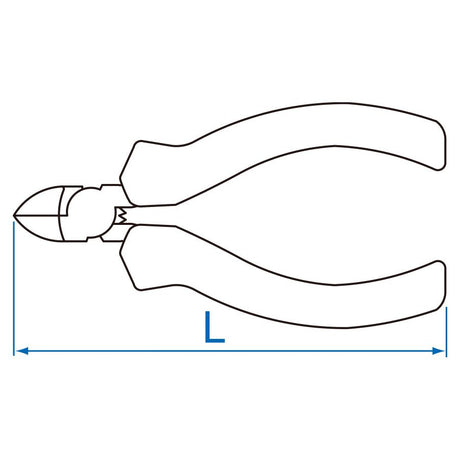 KING TONY Profi-Werkzeuge - Seitenschneider - 115 mm BLI621445