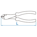 KING TONY Profi-Werkzeuge - Diagonale Beißzange "Heavy Duty" - 200 mm 623208