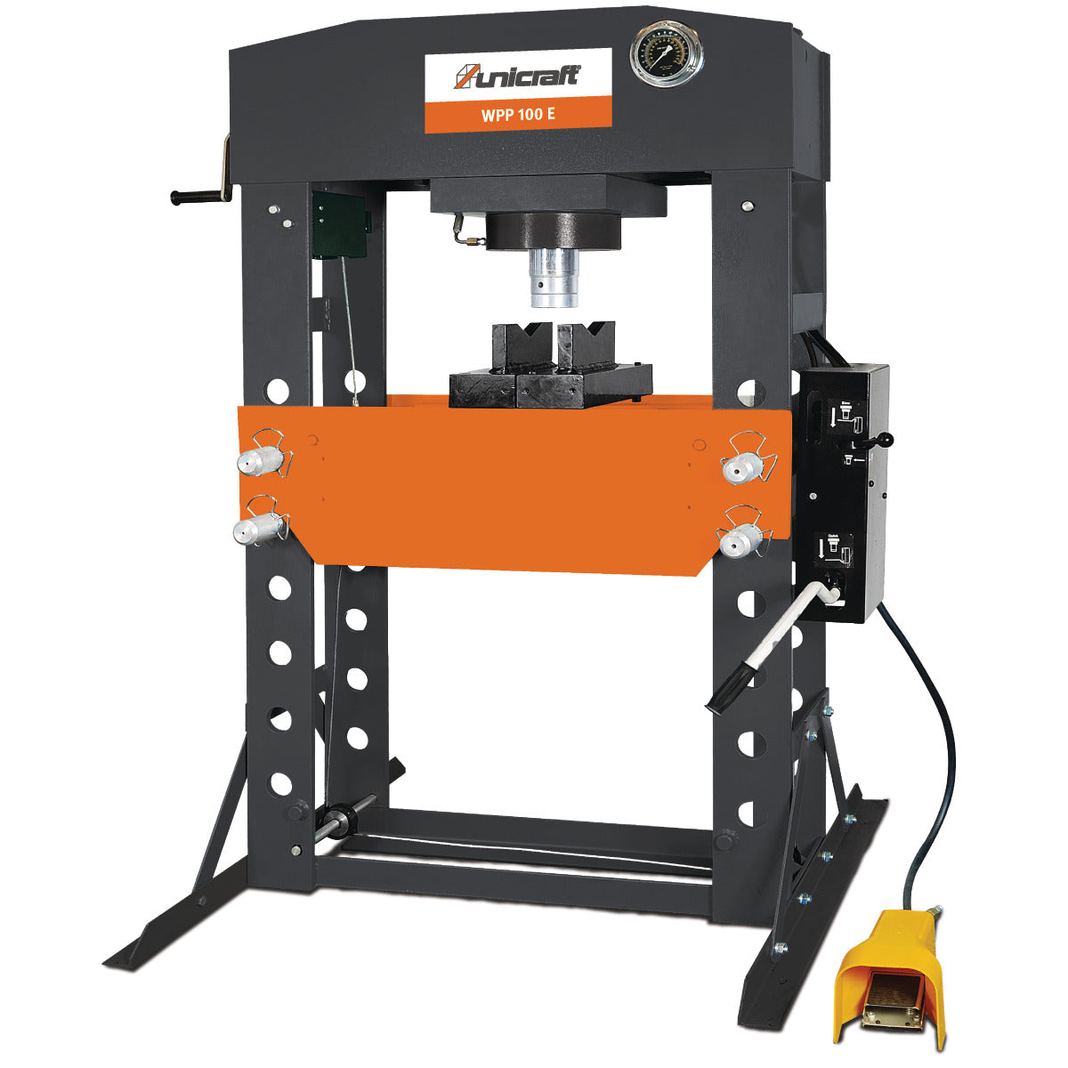 UNICRAFT Hydraulische Werkstattpresse  WPP 100 E – Variante 1 SM-6300101