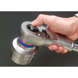 KING TONY Profi-Werkzeuge - 3/4" Steckschlüssel-Set, metrisch, mit Zubehör, EVAWAVE - 14 tlg. 96314MRE01