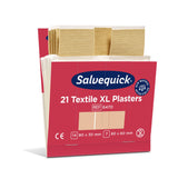 Salvequick detectable Pflasterstrips Nachfüllpack 6x35 St. – für Pflasterspender