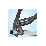 KING TONY Profi-Werkzeuge - Wasserpumpenzange mit Rillen-Gleitgelenk "bis 1000V isoliert" - 33 mm 651610A