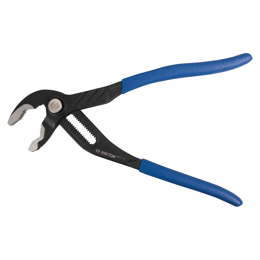 KING TONY Profi-Werkzeuge - Rohrzange mit Druckknopf - 250 mm 651710C