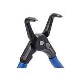 KING TONY Profi-Werkzeuge - Gebogene Innen-Sprengringzange, 90°, 175 mm - Spitze Ø 1,8 66HB07