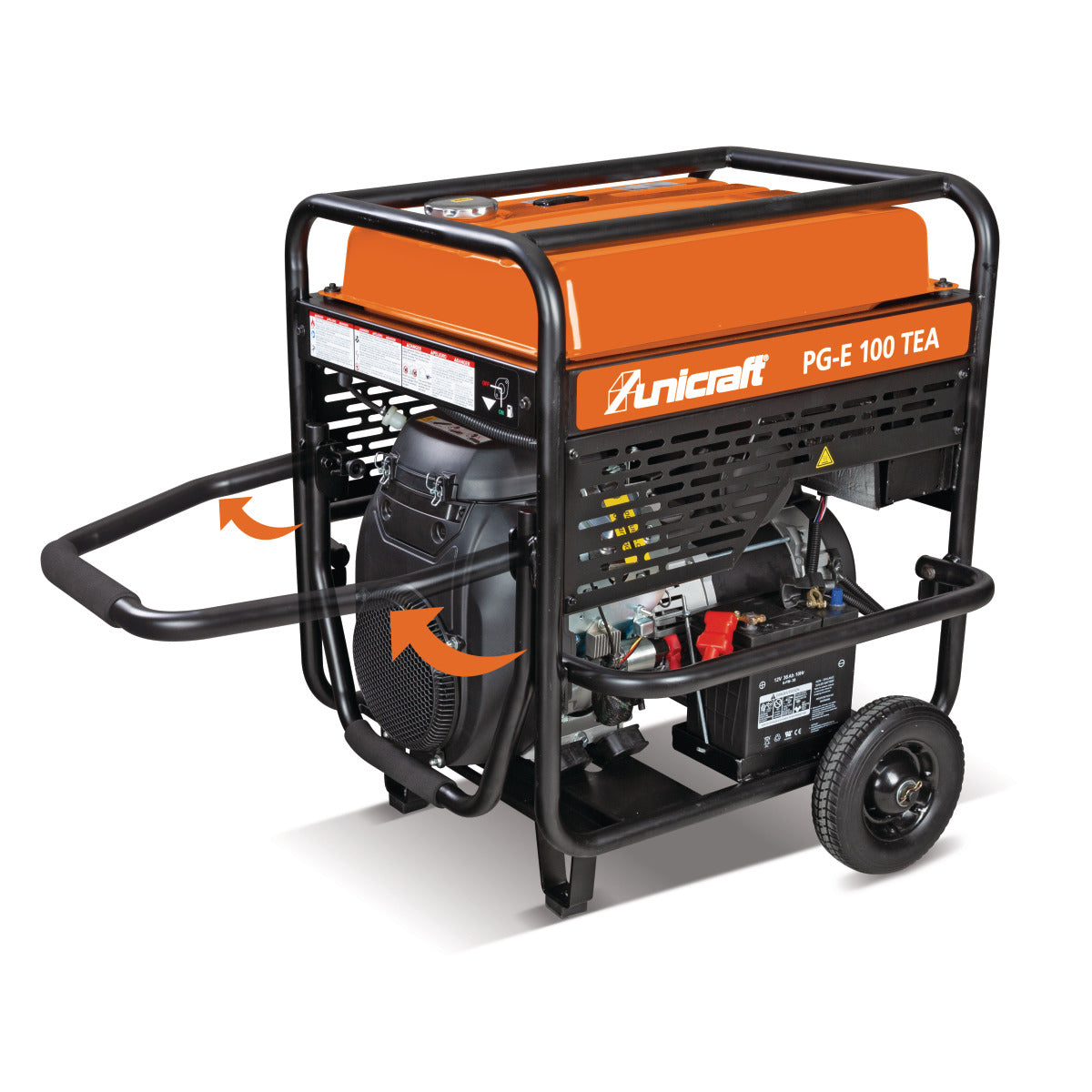 UNICRAFT Synchron-Stromerzeuger  PG-E 100 TEA H – Ausführung 1 SM-6706100