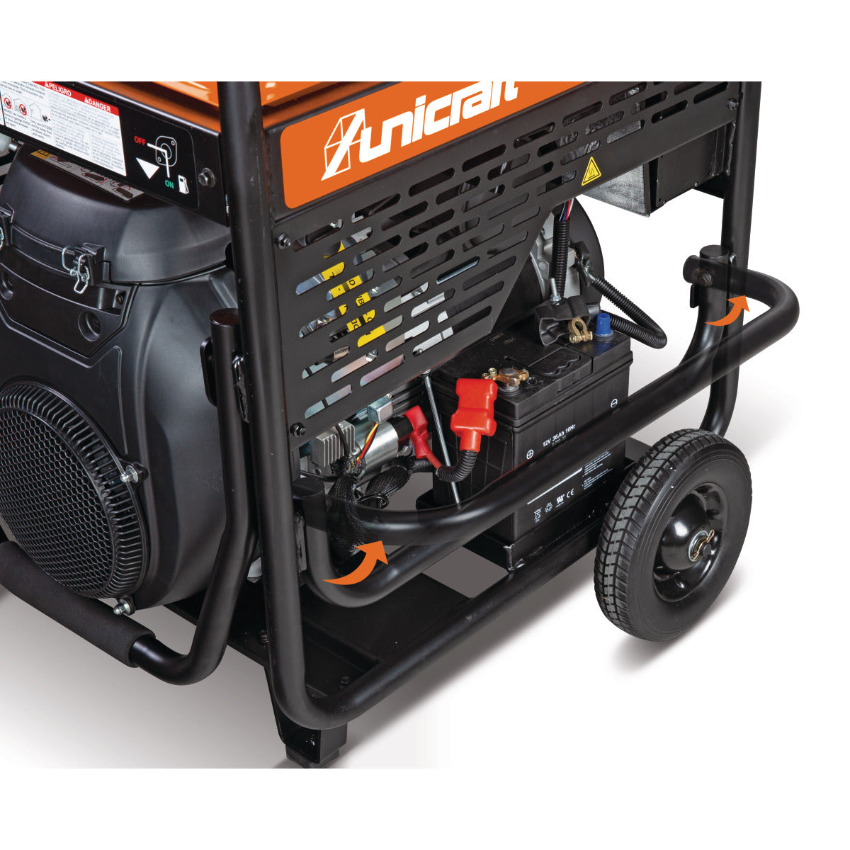UNICRAFT Synchron-Stromerzeuger  PG-E 100 TEA H – Ausführung 1 SM-6706100