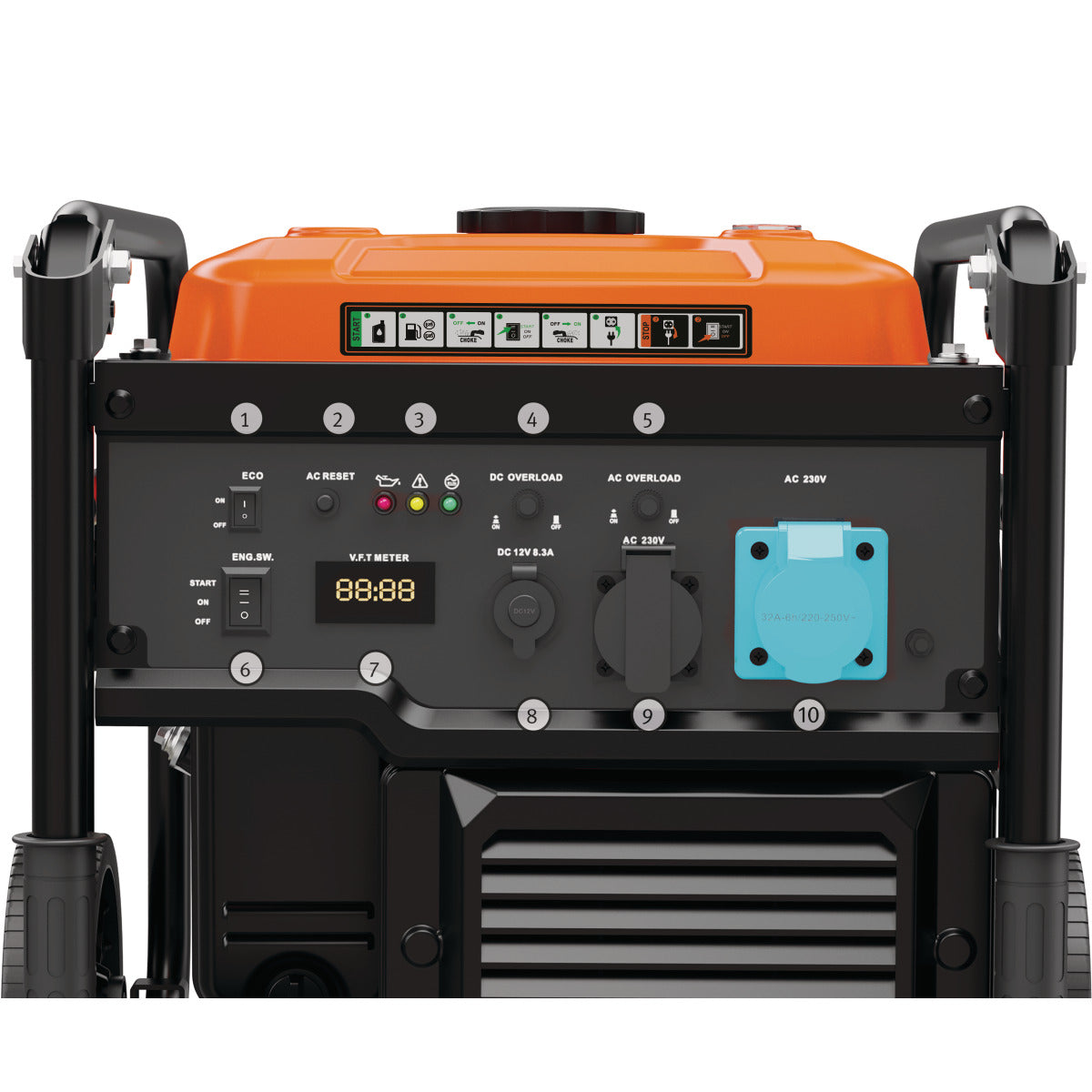 Unicraft Inverter-Stromerzeuger PG-I 65 SE - Art. 6707265