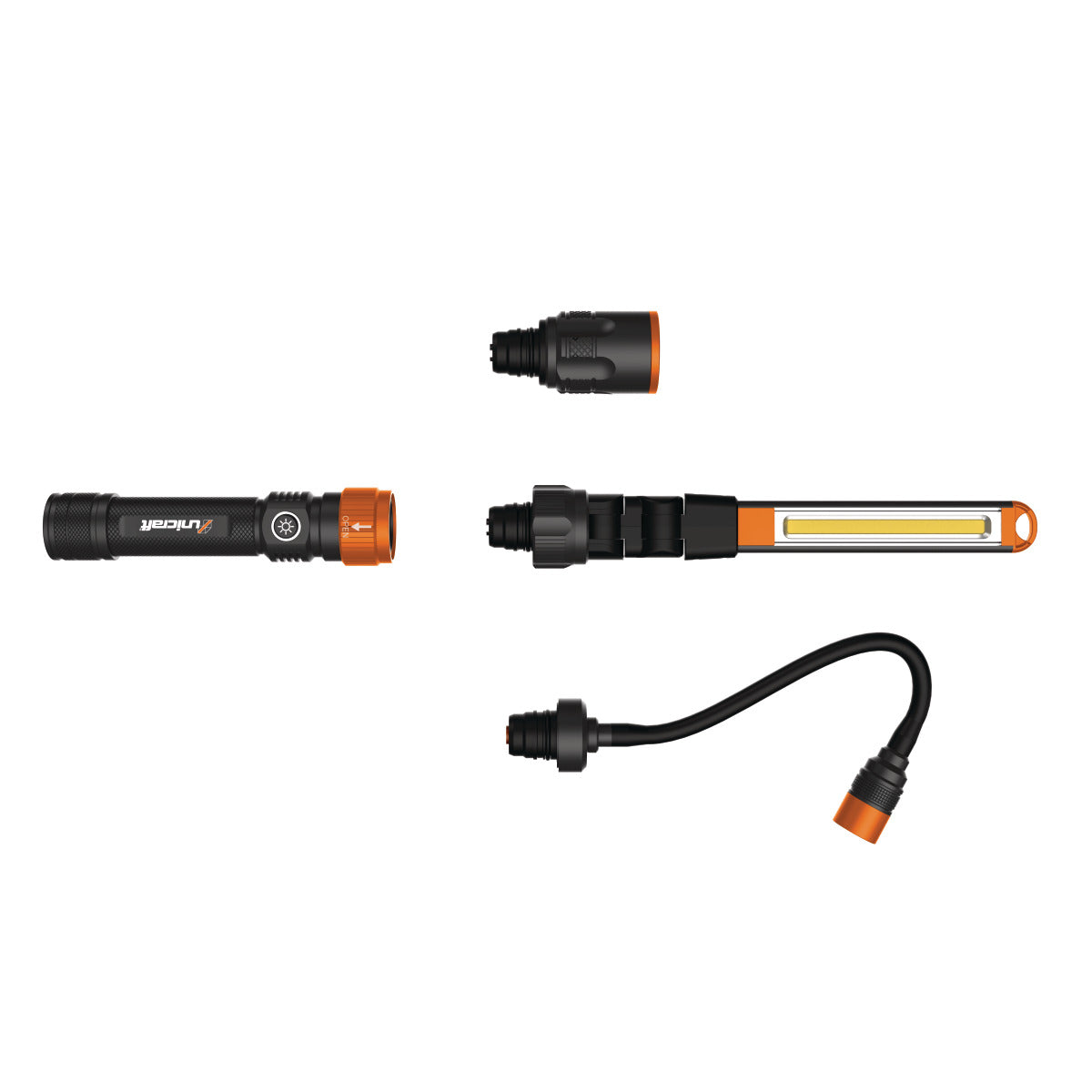 Unicraft LED Taschenlampe 3-in-1 LTL 350-3 DC - Art. 6901013