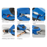 KING TONY Profi-Werkzeuge - Elektriker Schere 6AB1465