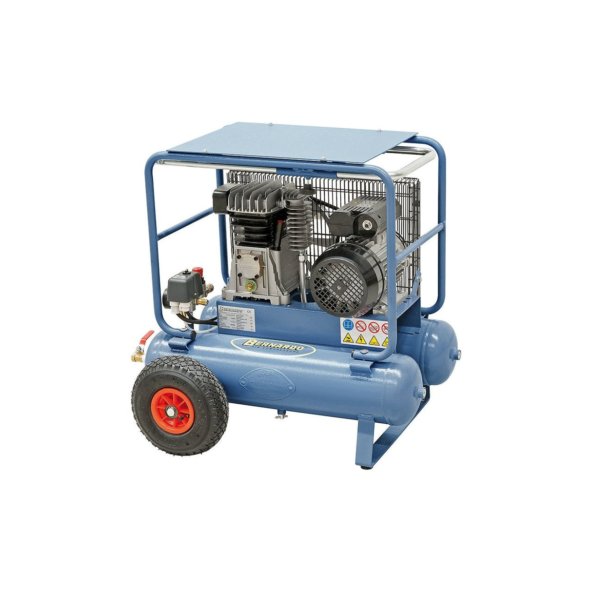 BERNARDO Montagekompressore fahrbar – Modell AC17/DUO/F/W