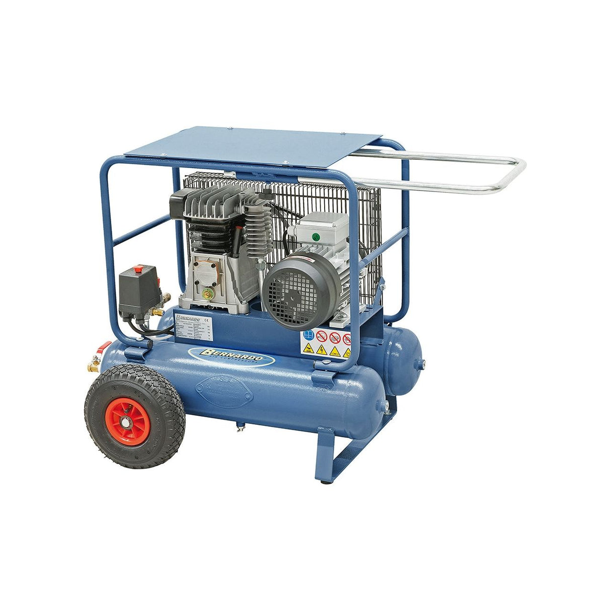 BERNARDO Montagekompressore fahrbar – Modell AC17/DUO/F/D
