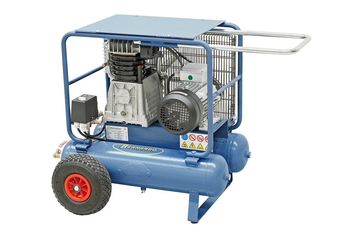 BERNARDO Montagekompressoren fahrbar – Modell AC28/DUO/F/D