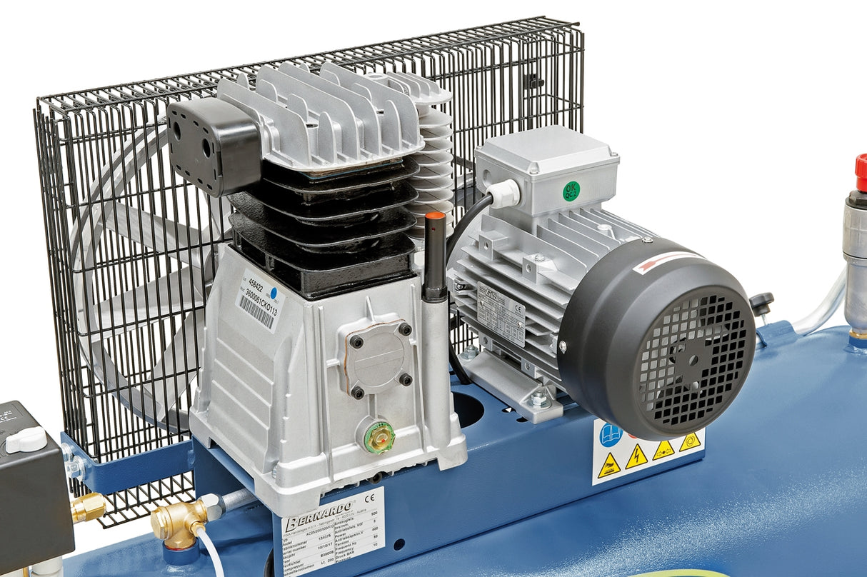 BERNARDO Mobile Kompressoren – Modell Kompressor mit Fahrwerk AC25/200/500/F/D