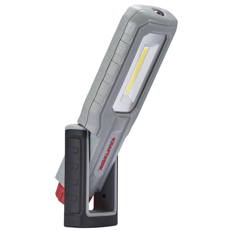 Kraftwerk LED Akku Handlampe COMPACT 500, 180° schwenkbar, magnetisch