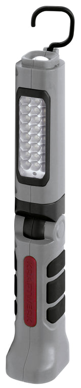 Kraftwerk LED Akku Handlampe IN.SPOT 400, 3 W & 1 W LED, 180° drehbar, 120° schwenkbar, magnetisch