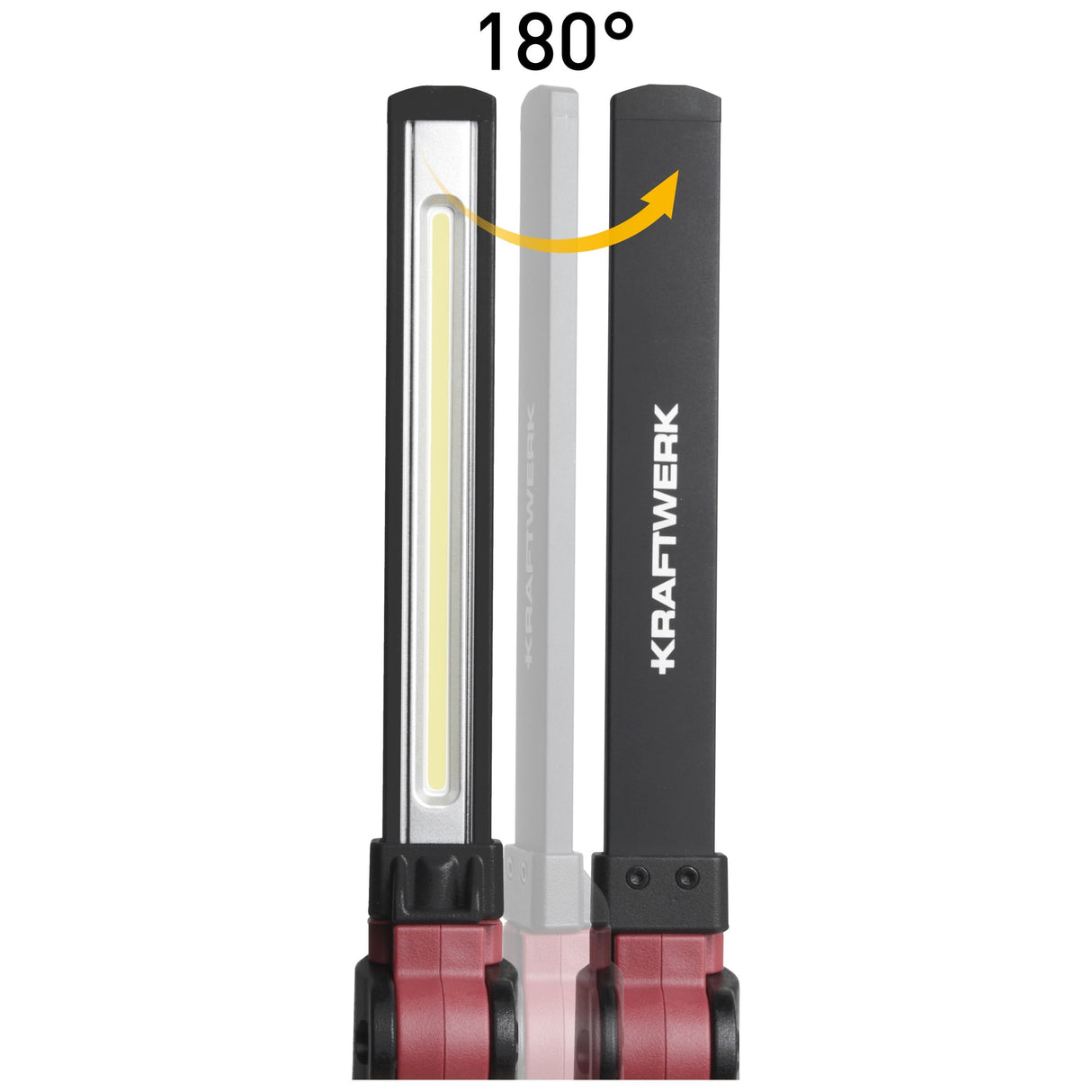 Kraftwerk SLIMLIGHT 700 Akku Arbeitsleuchte, 700 Lumen, USB-C