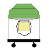 Cleancraft Vorfilter Polycarbon, klein - Art. 7010103