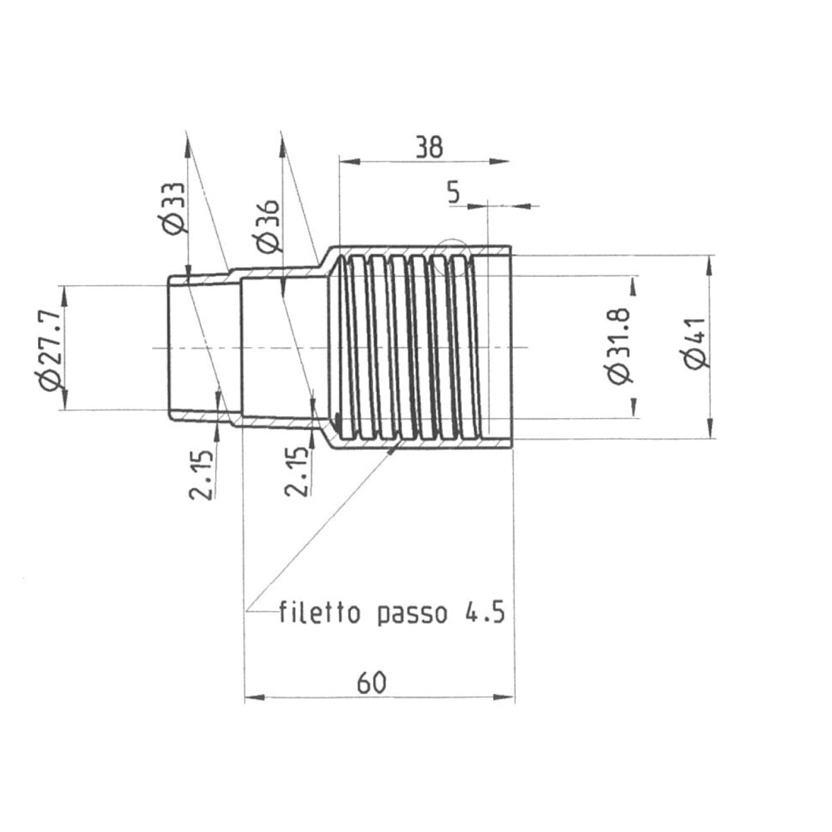 Cleancraft Universaladapter Ø 35/32 - Art. 7013626
