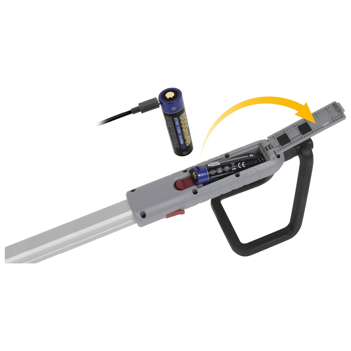 Kraftwerk LED Akku Motorraumleuchte ausziehbar, 20 W, 360° drehbar