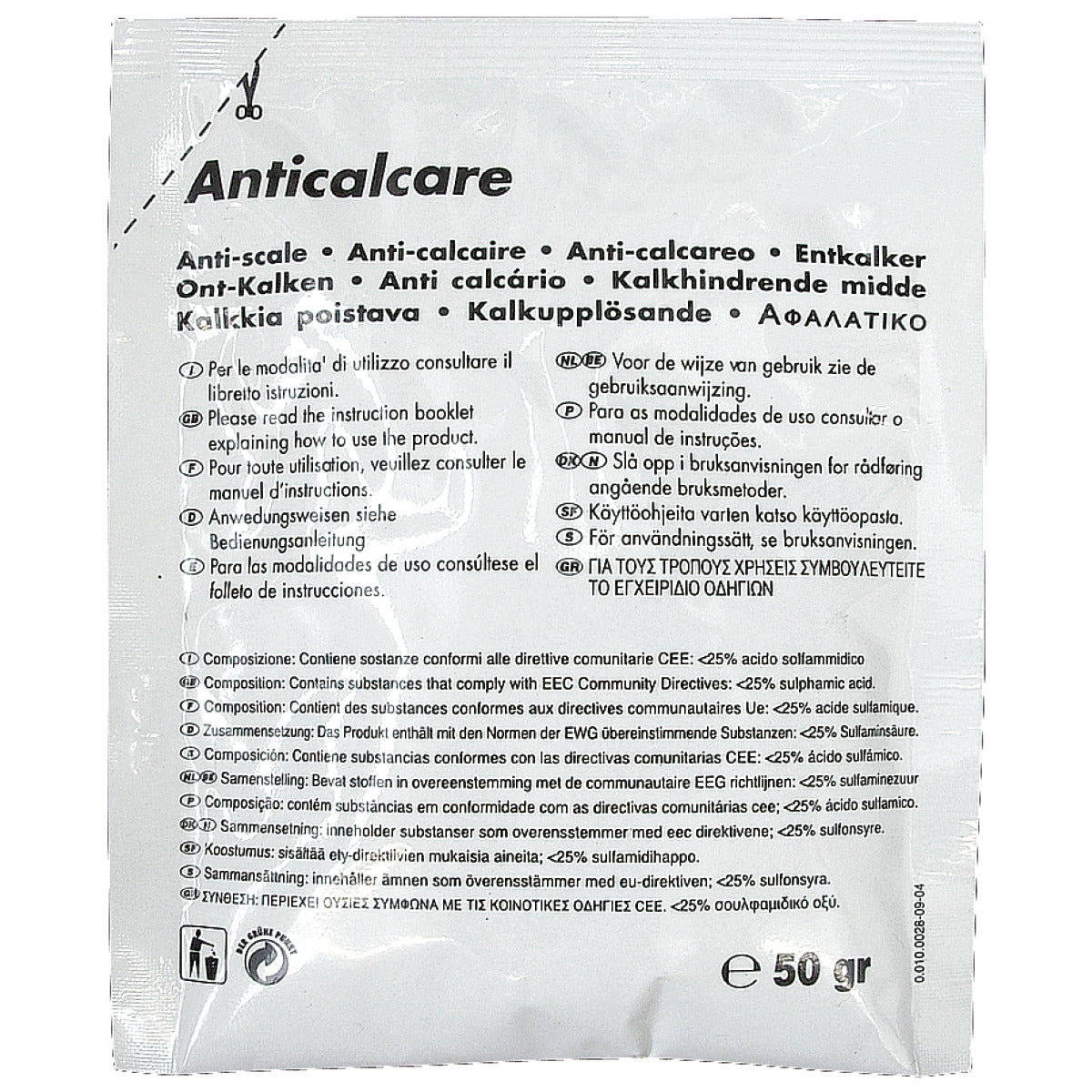 Cleancraft Entkalkerpulver 50 g - SM-7180112