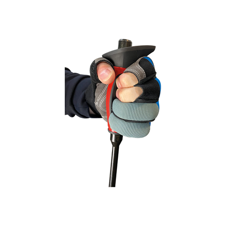 KING TONY Profi-Werkzeuge - Ummantelter Schlagstab, 290 mm - Ø 10 mm Zwei-Materialien-Griff 7661029