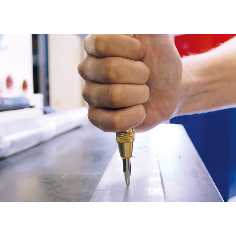 KING TONY Profi-Werkzeuge - Automatischer Körner - 130 mm 7680405