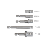 KING TONY Profi-Werkzeuge - 1/4" Steckschlüsselhalter mit Kugel-Retainer - 75 mm 770275