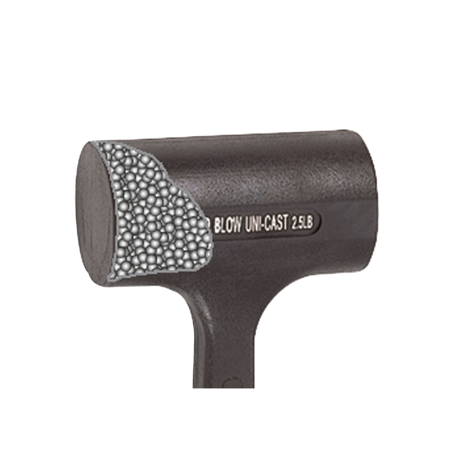 KING TONY Profi-Werkzeuge - Rückschlagfreier Hammer - 1361 g 785148