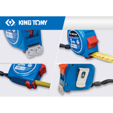 KING TONY Profi-Werkzeuge - 12 tlg. Verkaufsdisplay Maßband (5Mx19mm) 7909505M 7909505MS