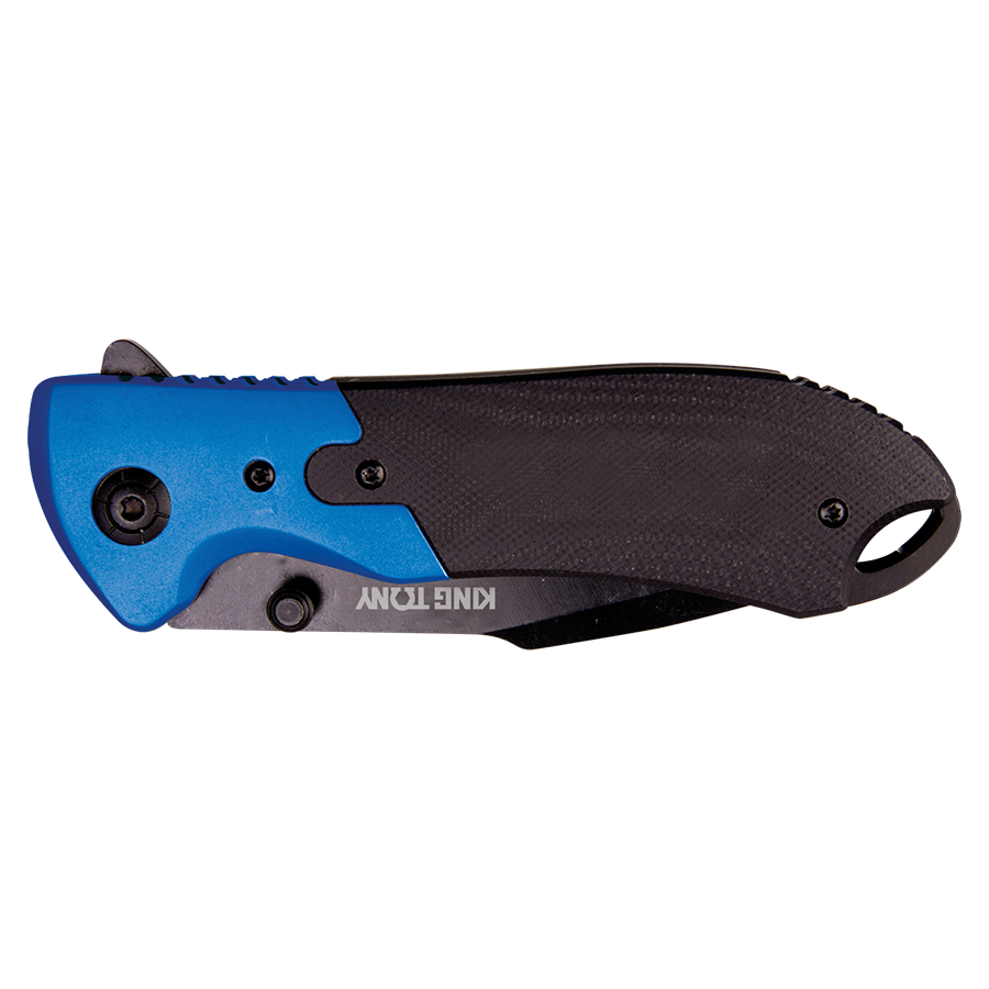 KING TONY Profi-Werkzeuge - Messer mit Klingensicherung 210 mm 794108A